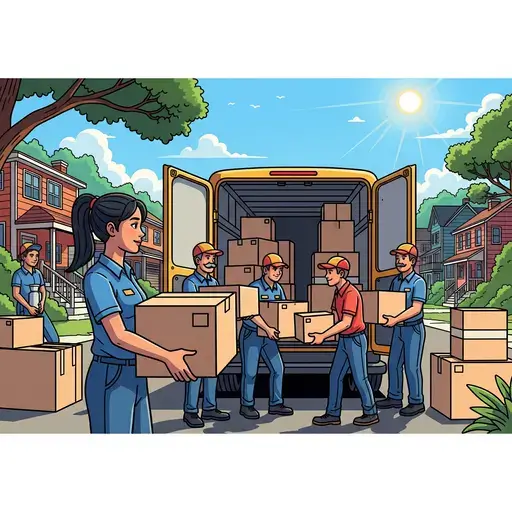 Imagen destacada: Compañías de Mudanzas en Houston, TX: Opciones Cerca de Mi Ubicación